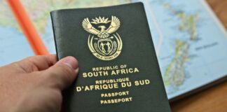 south african passport