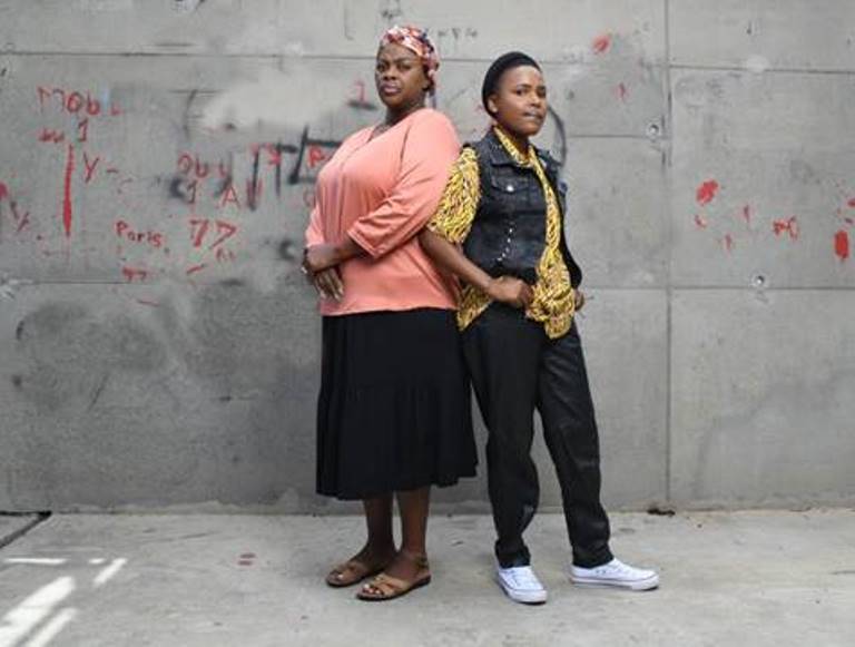 Dawn Thandeka King with her TV daughter Nox, played by Nozuko Ncayiyane