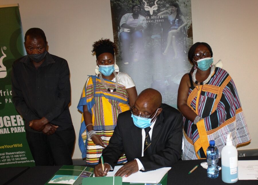 hulamela Descendants Sign Momentous Agreement with Sanparks