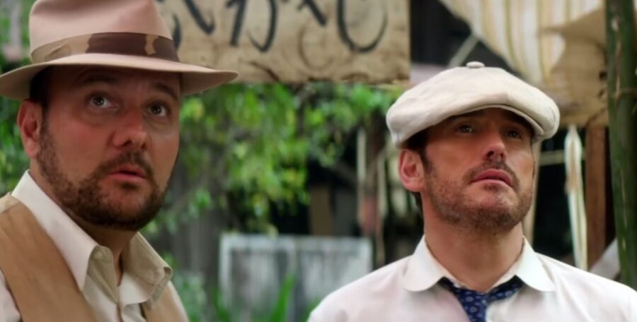 Stelio Savante and Matt Dillon in Running for Grace