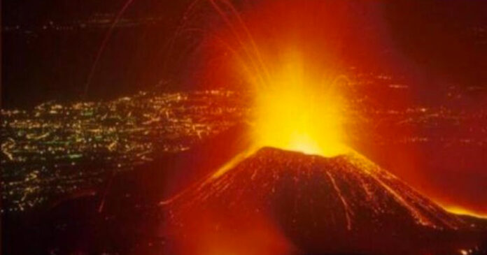 Volcano-erupts-DR-Congo Thousands Flee as Volcano Erupts in DR Congo