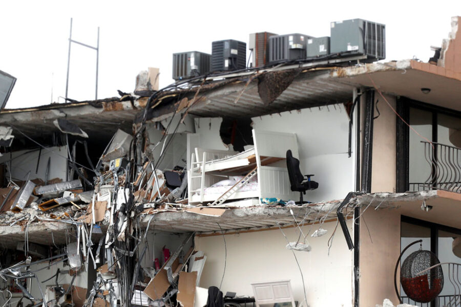 Miami building collapse USA
