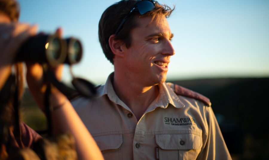 Shamwari head ranger, Andrew Kearney