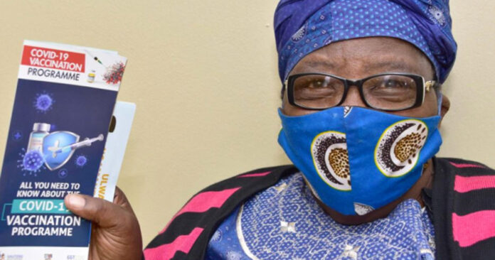 Covid-1-million-vaccinations-South-Africa The country has vaccinated 479 768 people under the Sisonke Programme, while at least 565 336 elderly people have received their first shot of the Pfizer jab.