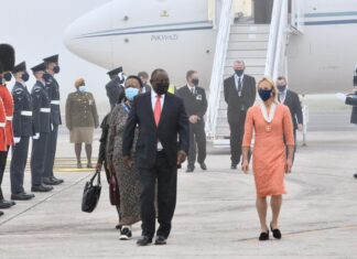 President Ramaphosa Arrives in the UK for G7 Summit