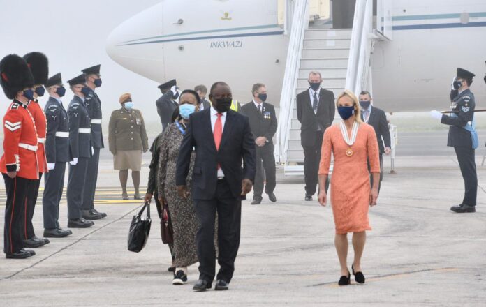 President Ramaphosa UK G7 Summit President Ramaphosa Arrives in the UK for G7 Summit