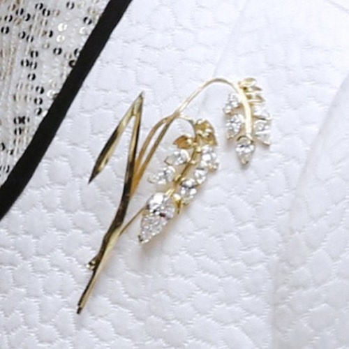 Queen Elizabeth wears SA designers brooch