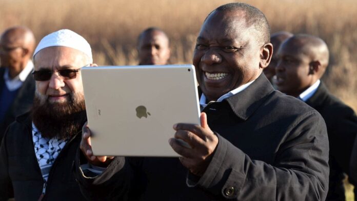 Ramaphosa President missing ipad memes president's missing ipad joke meme