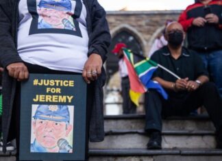 jeremy veary MARCH PROTEST police dismissal