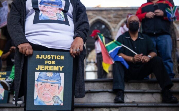 jeremy veary jeremy veary MARCH PROTEST police dismissal
