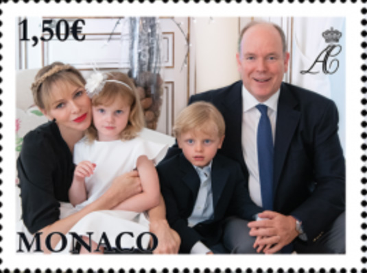 monaco-royal-family-wedding-stamp-2