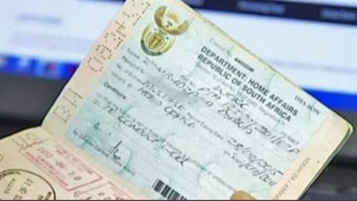 visa south africa Home Affairs extends validity period for visas