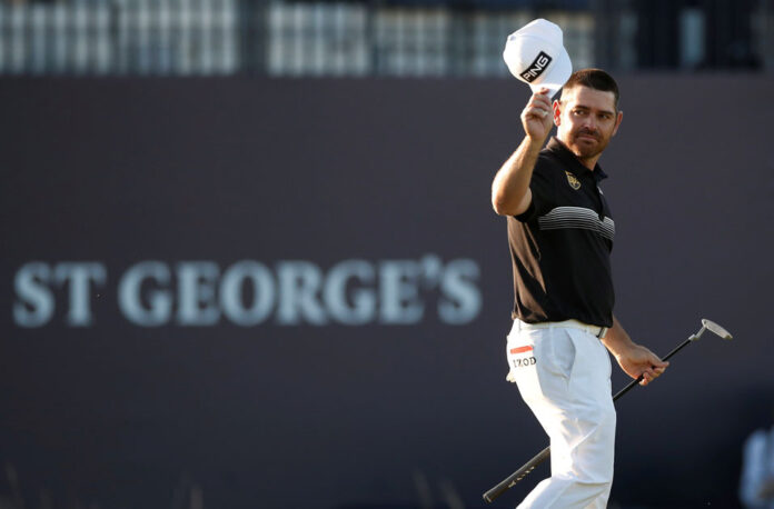 The 149th Open Championship Golf - The 149th Open Championship - Royal St George's, Sandwich, Britain - July 16, 2021 South Africa's Louis Oosthuizen during the second round REUTERS/Paul Childs