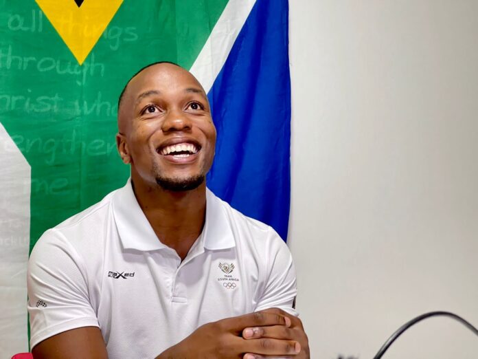Akani Simbine Akani Simbine Photo: Raymond Herbst