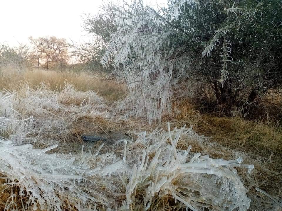 PHOTOS Snow Blankets Parts of South Africa on RecordBreaking Coldest