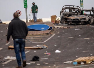 Durban-protests violent South Africa