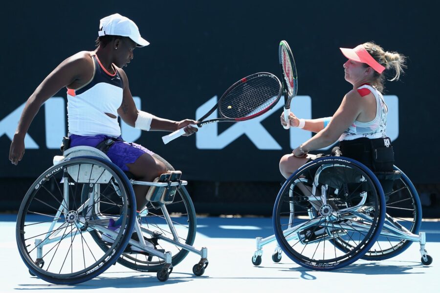 KG Wimbledon wheelchair tennis doubles