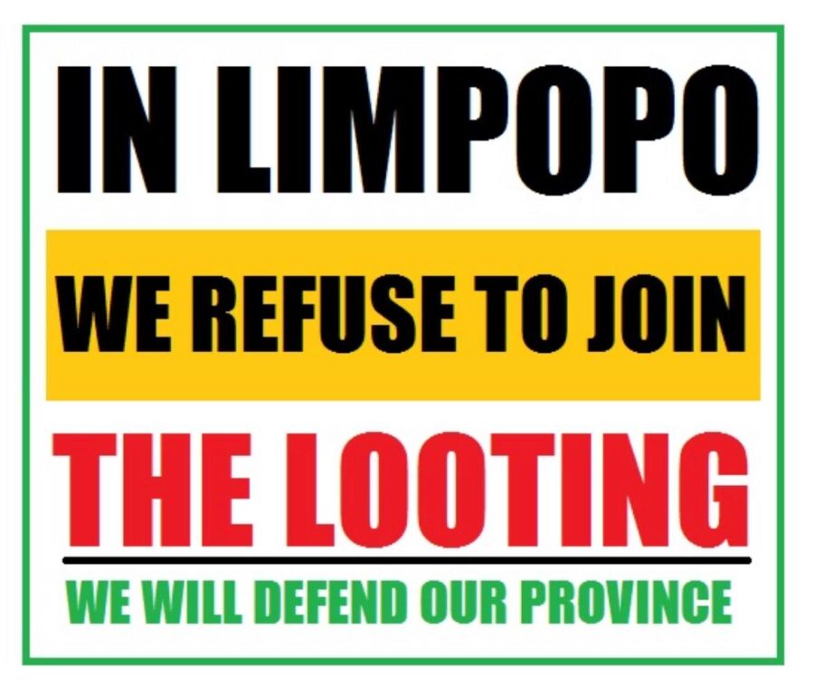 Limpopo refuse join looting