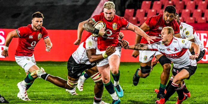 Lions South africa210703-stuart-hogg-british-lions Lions Start South Africa Rugby Tour with Big Win in Johannesburg