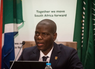 Minister of Justice Ronald Lamola. Source: Department of Correctional Services