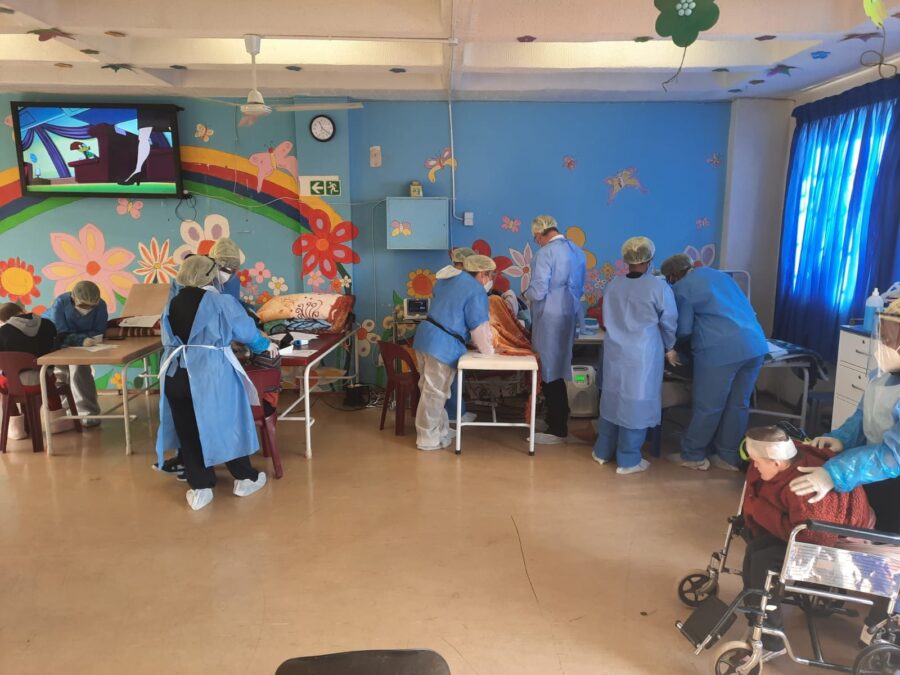 Netcare Teams Go Above and Beyond to Vaccinate Mentally Challenged Home with Kindness