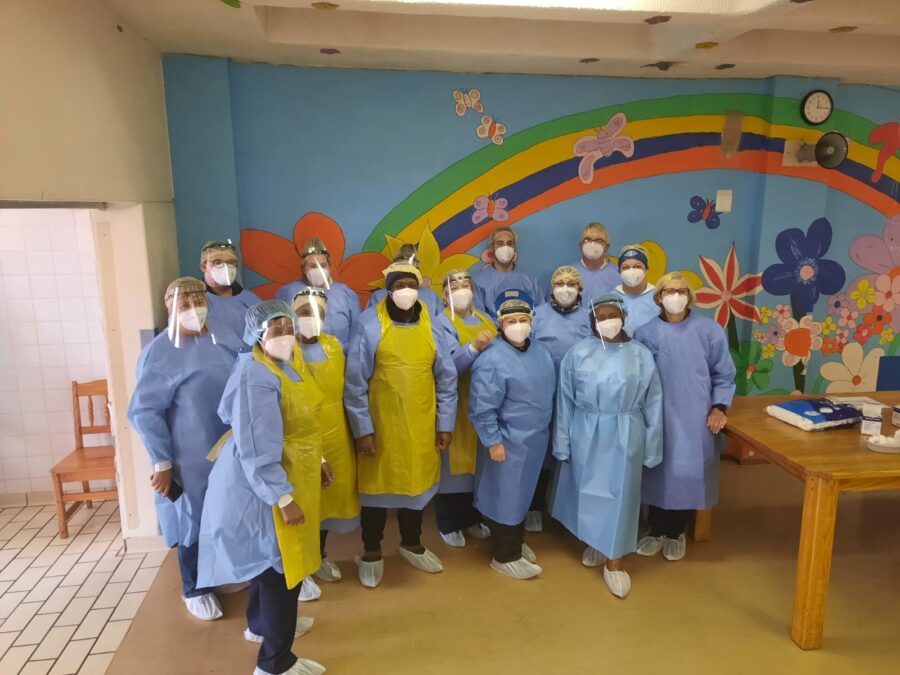 Netcare Teams Go Above and Beyond to Vaccinate Mentally Challenged Home with Kindness