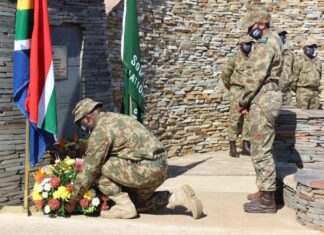 tribute fallen rangers SANPARKS