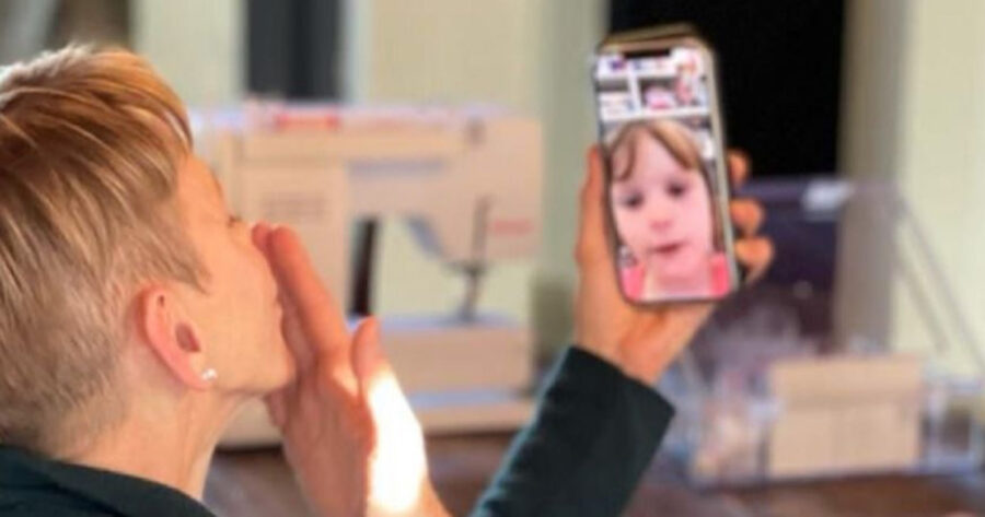 Princess Charlene Shares FaceTime Photos from South Africa, Blowing Kisses to her Children. Photos: Instagram / Princess Charlene