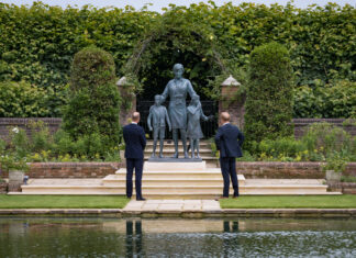 Statue Honouring Princess Diana on What Would've Been Her 60th Birthday
