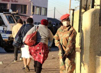 SANDF South Africa army deployed