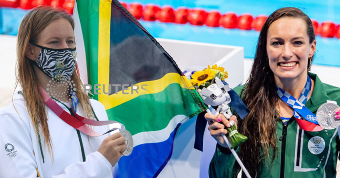Silver-medals-South-Africa-Olympics Bianca Buitendag and Tatjana Schoenmaker wins silver at Tokyo Olympics fundraisers
