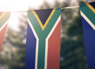 South African flag