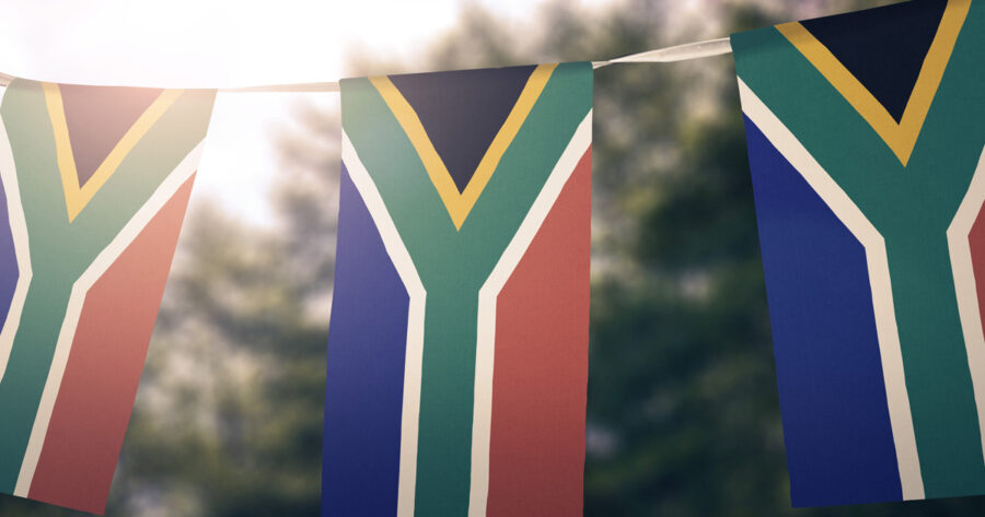 South African flag