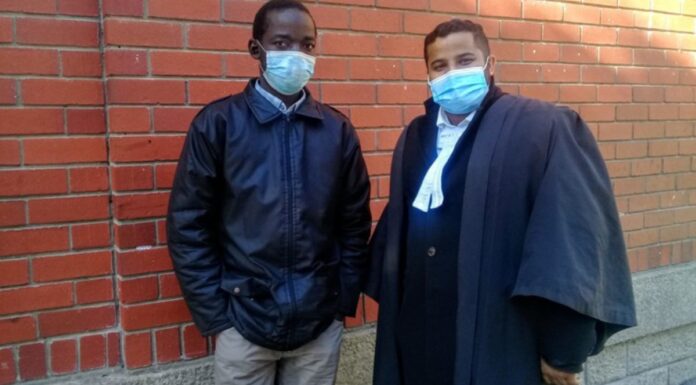 balram_and_mhangazo Charges withdrawn against man accused of starting Cape Town fire