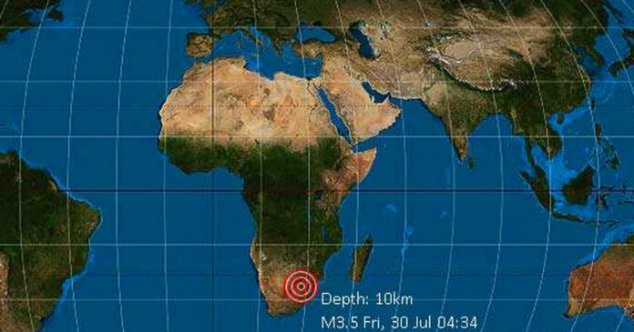 earthquake-Boksburg-Joburg Earthquake 'Shakes' Boksburg and Areas Around Johannesburg, South Africa