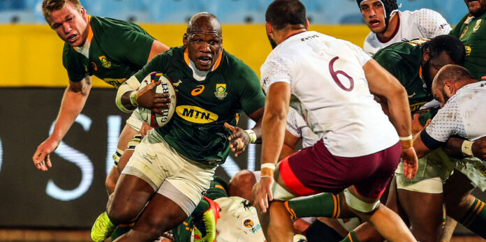 georgia rugby south africa 210702-bongi-mbonambi-springboks Springboks Victorious Against Georgia in Return to Test Arena