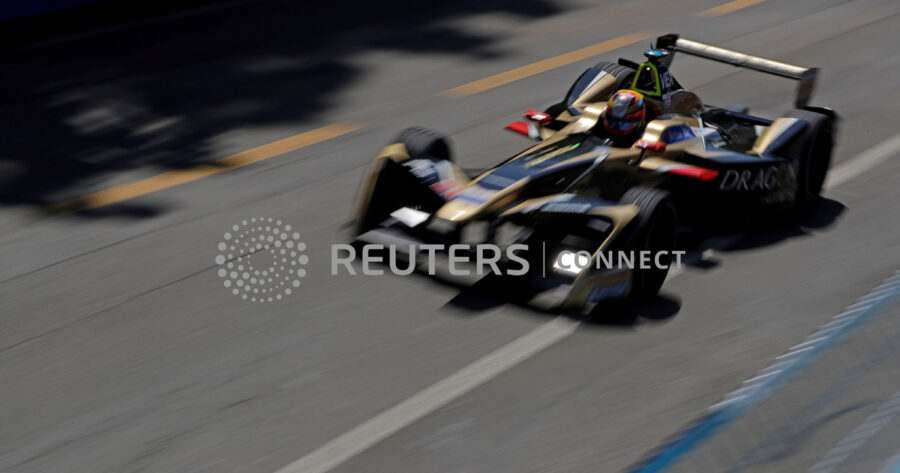 FILE PHOTO: Motor Racing - Formula E - Zurich E-Prix - Zurich, Switzerland - June 10, 2018. TECHEETAH's Jean-Eric Vergne during practice. REUTERS/Moritz Hager/File Photo