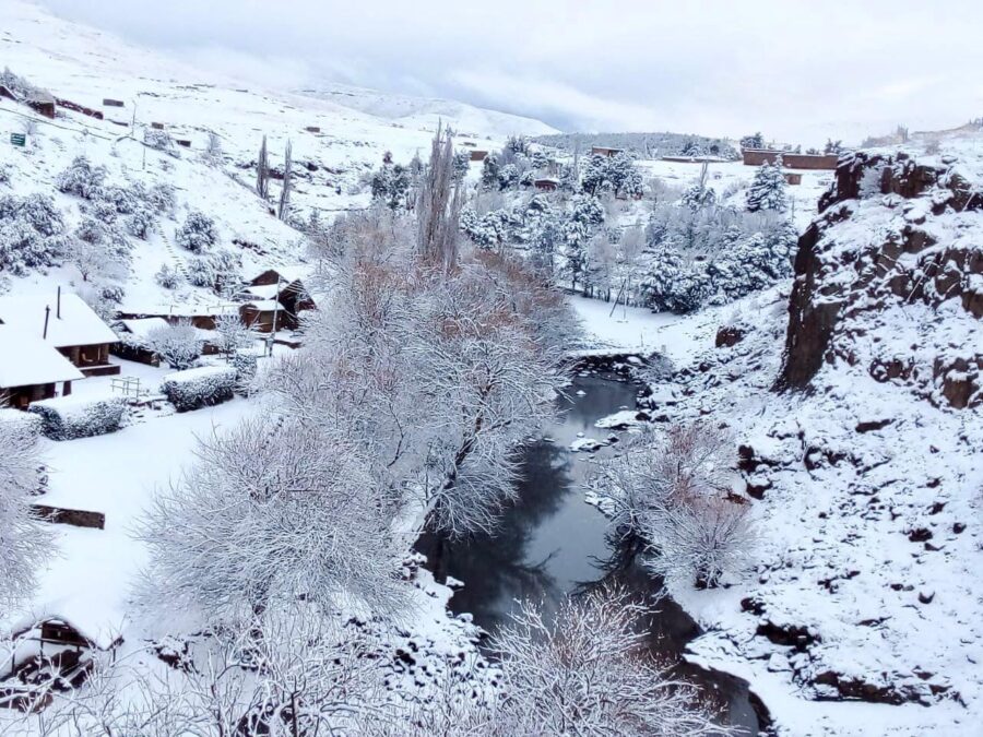 Snow Africa Lesotho