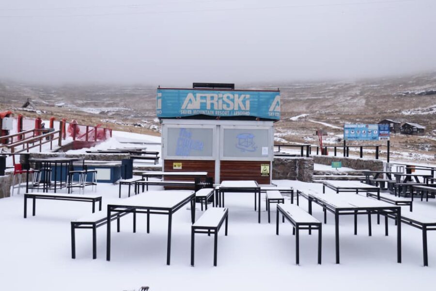 Snow Southern Africa Lesotho