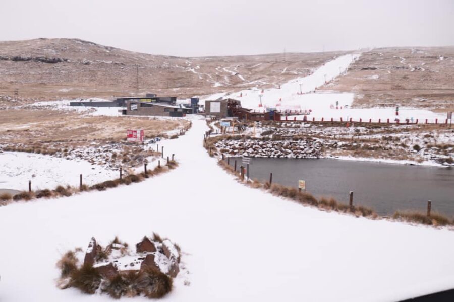 Snow Southern Africa Lesotho