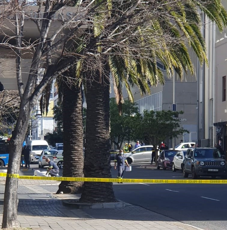 AKA Anele Thembe Police Seen Investigating High Profile Tragedy in Cape Town