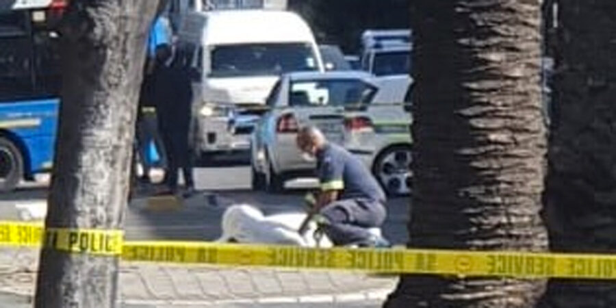 AKA Anele Thembe Police Seen Investigating High Profile Tragedy in Cape Town