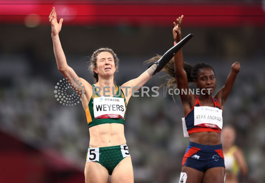 Anrune Weyers South Africa gold medallist Paralympics