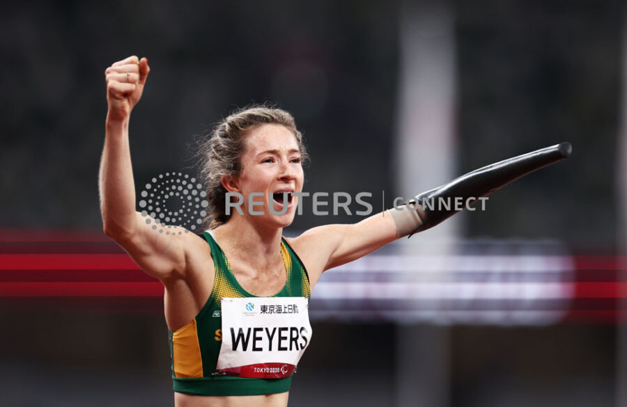 Anrune Weyers South Africa gold medallist Paralympics