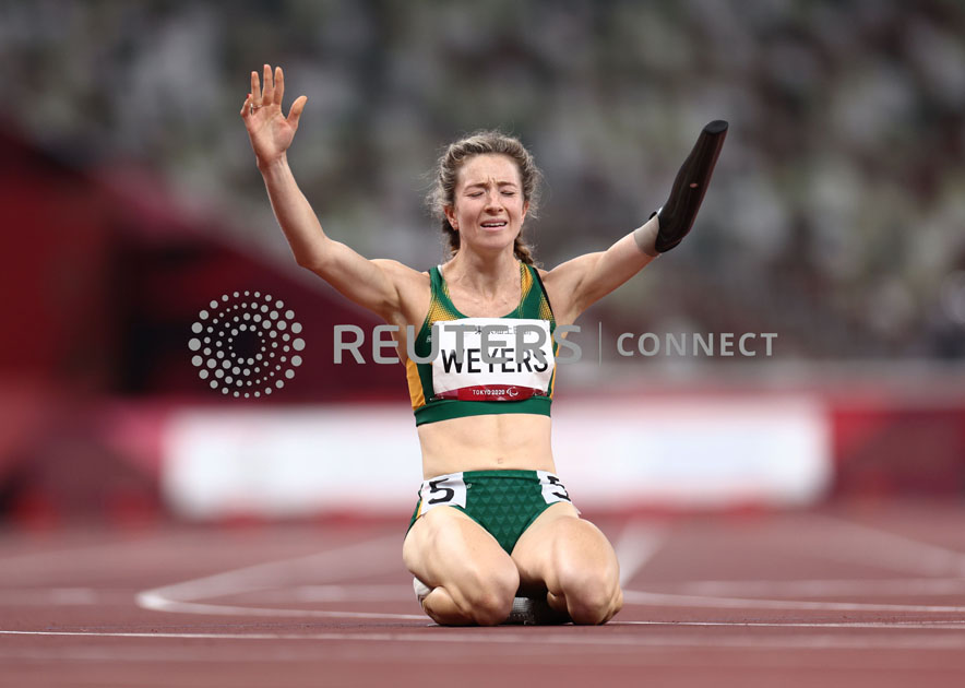 Anrune Weyers South Africa gold medallist Paralympics