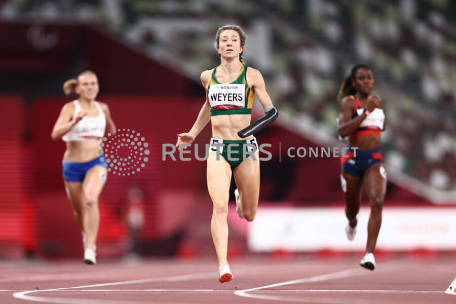 Anrune Weyers South Africa gold medallist Paralympics