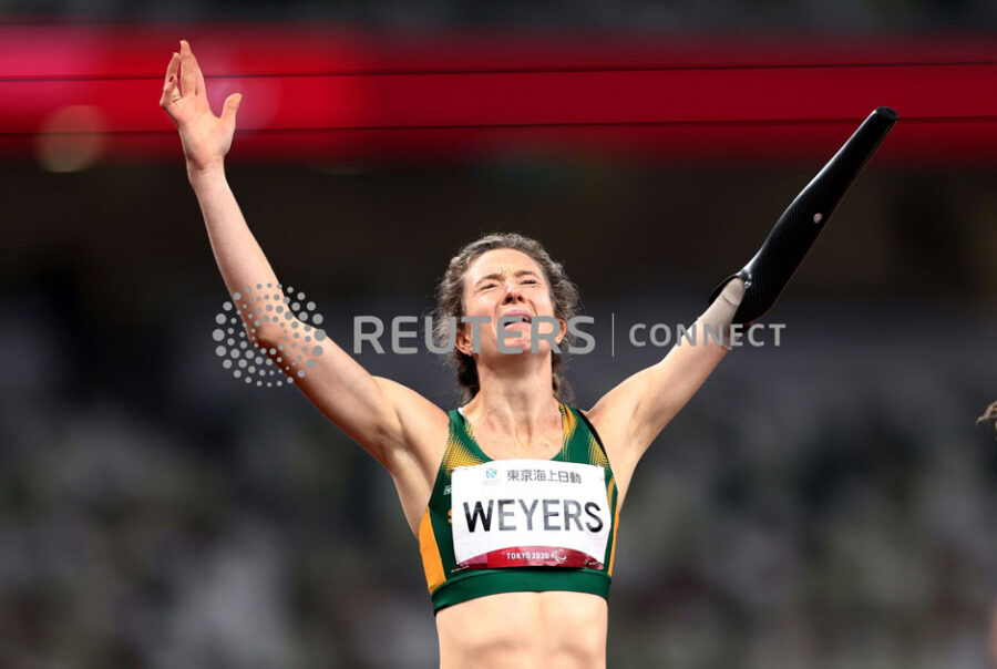 Anrune Weyers South Africa gold medallist Paralympics