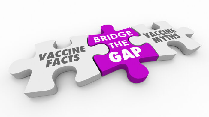 Vaccine Myths Vs Facts Puzzle Pieces Know Truth 3d Illustration Covid-19 vaccine myths vs facts