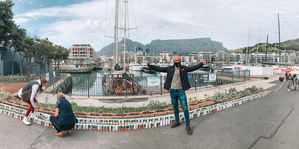 Cape Town NPO Breaks Guinness World Record for Longest Line of Food