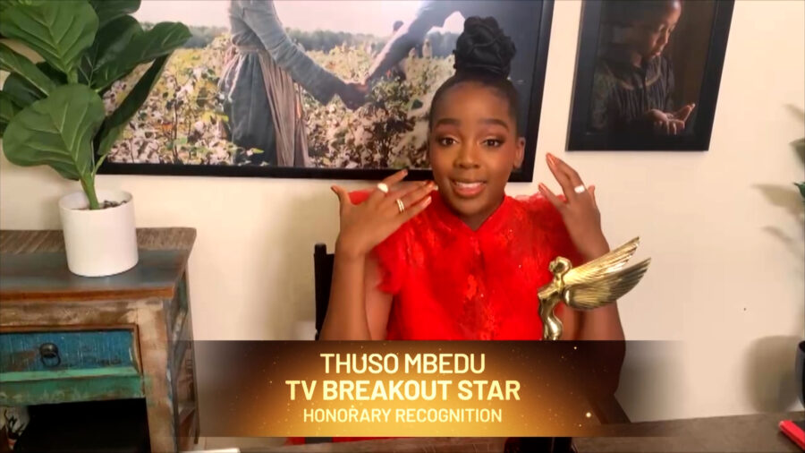 Thuso Mbedu wins award